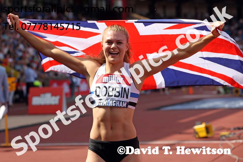 Womens 200 metres, Muller British Championships, Alexander Stadium, Birmingham. Photo: David T. Hewitson/Sports for All Pics